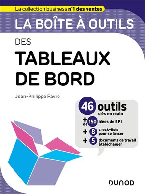 cover image of La boîte à outils des tableaux de bord